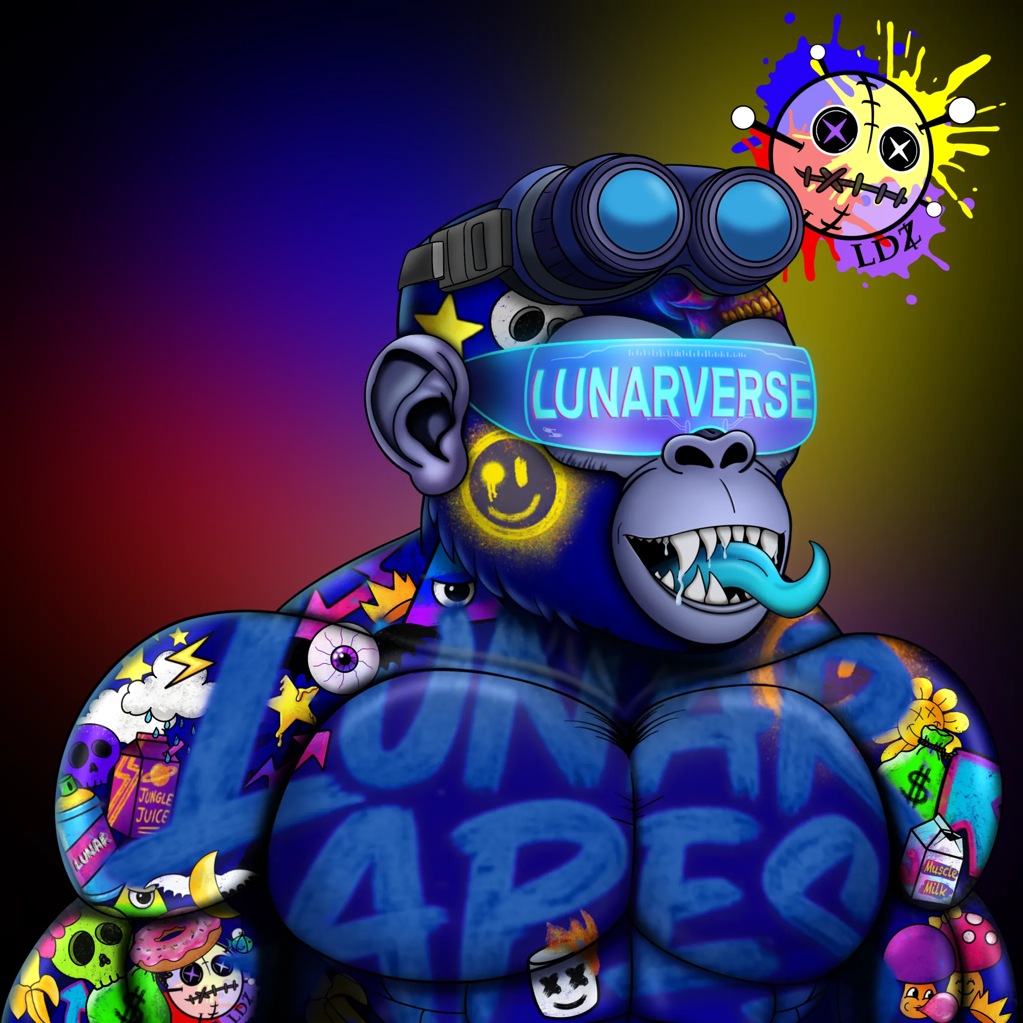 Lunarverse Lunar Apes